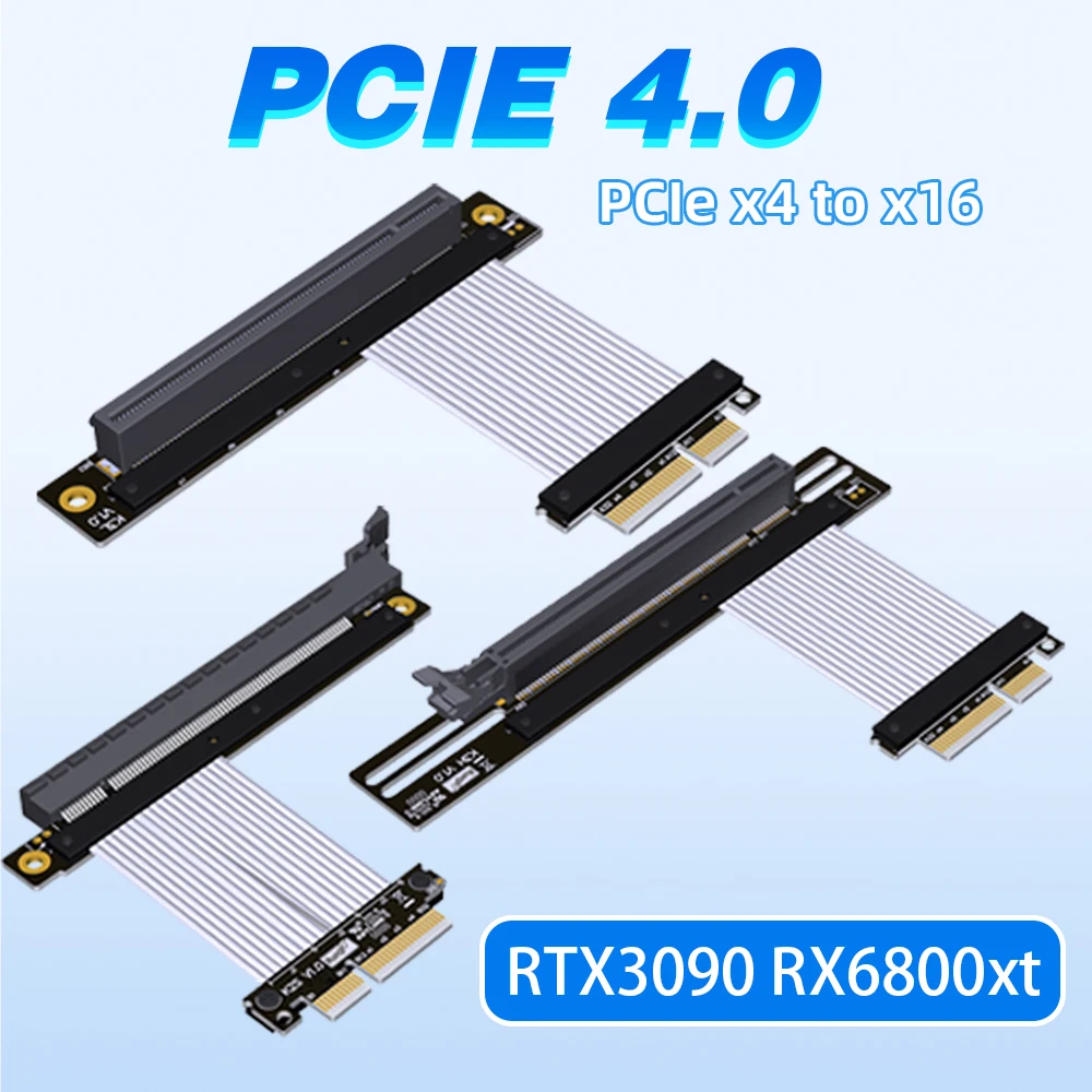 Pcie Riser Cable - PCI Express 4.0 X4 ถึง X16