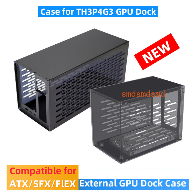 Atx Power Supply - TH3P4G3 เคสโลหะ อะแดปเตอร์การ์ดจอภายนอกที่รองรับธันเดอร์โบลท์เหมาะสำหรับ ATX SFX FLEX(1U)