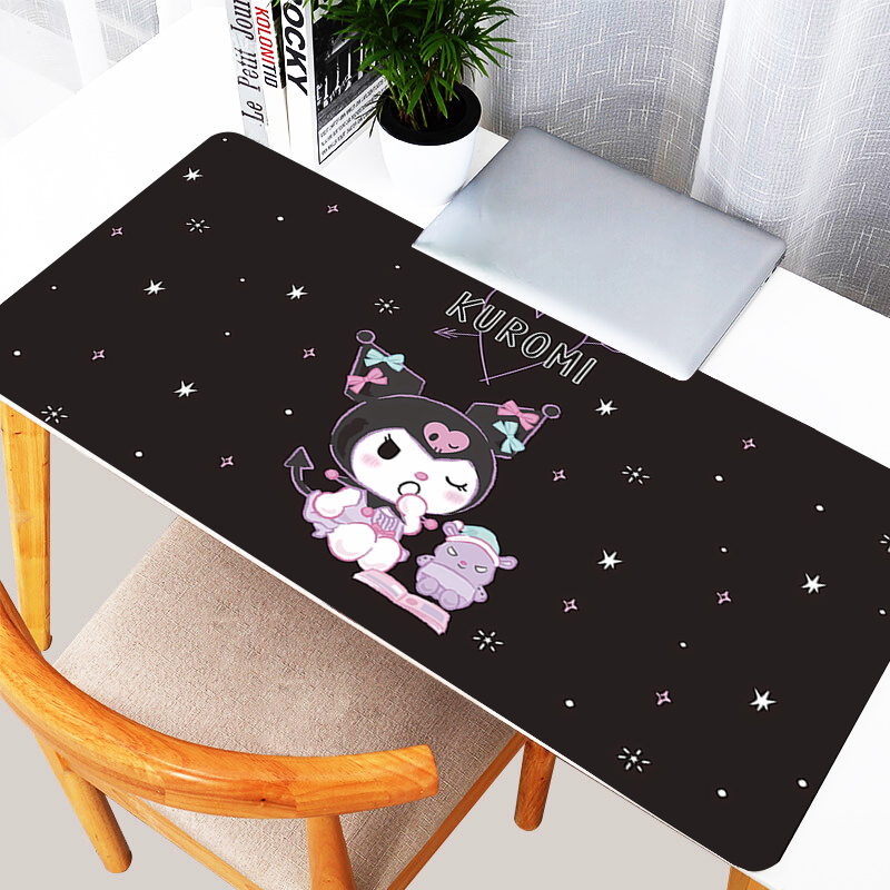 Pc Gaming Kuromi - แผ่นรองเมาส์ลายอนิเมะพิมพ์ลาย HD สำหรับคอมพิวเตอร์ แล็ปท็อป ลายคาวาอี้ K-kuromi
