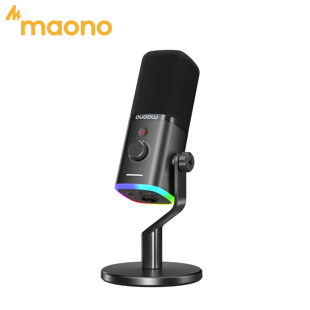 ไมโครโฟนสำหรับเล่นเกม Maono PD - Gaming Microphone บทวิจารณ์และราคา
