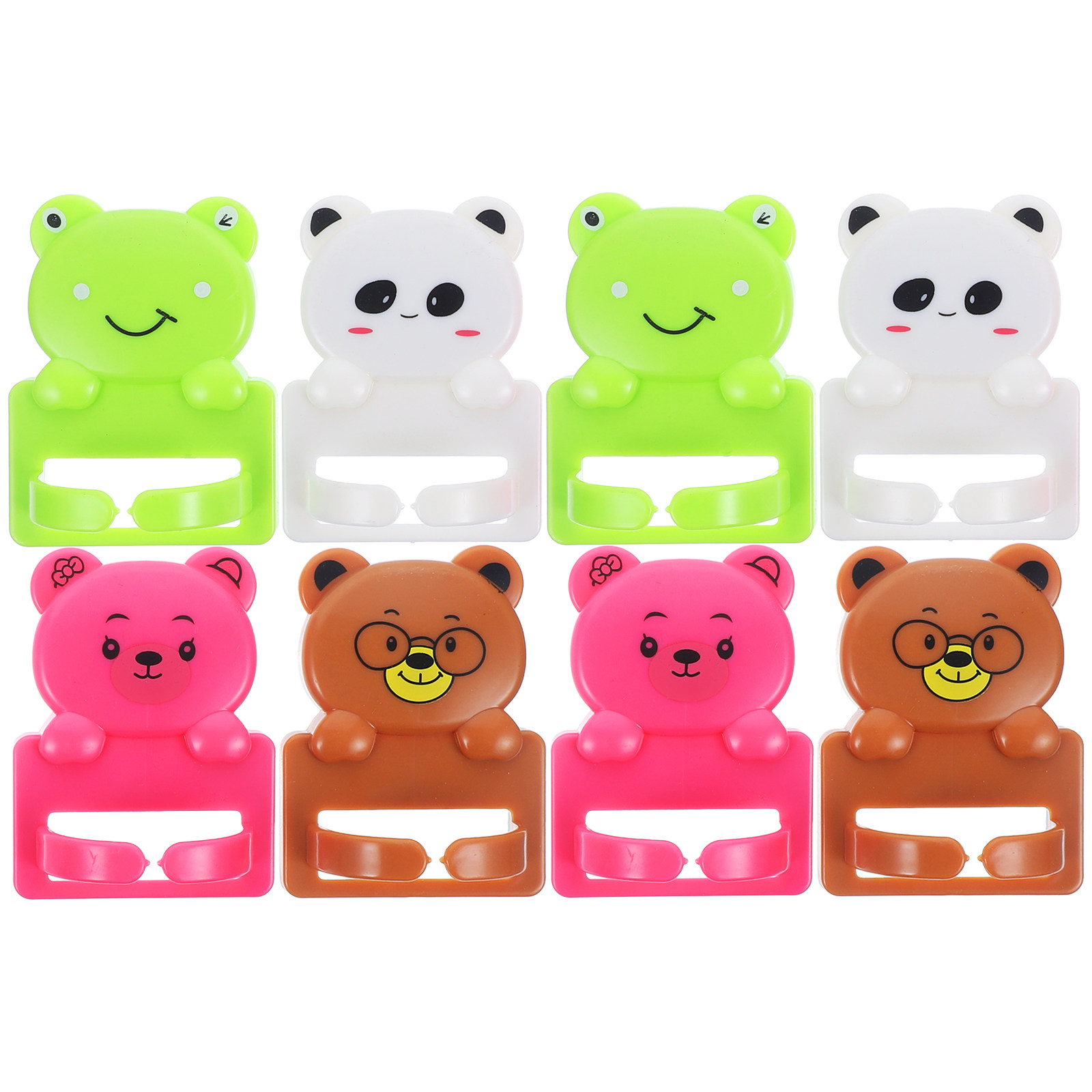 8 ชิ้น ตะขอแขวนแบบการ์ตูน ที่ย - Desk Cable Organizer บทวิจารณ์และราคา
