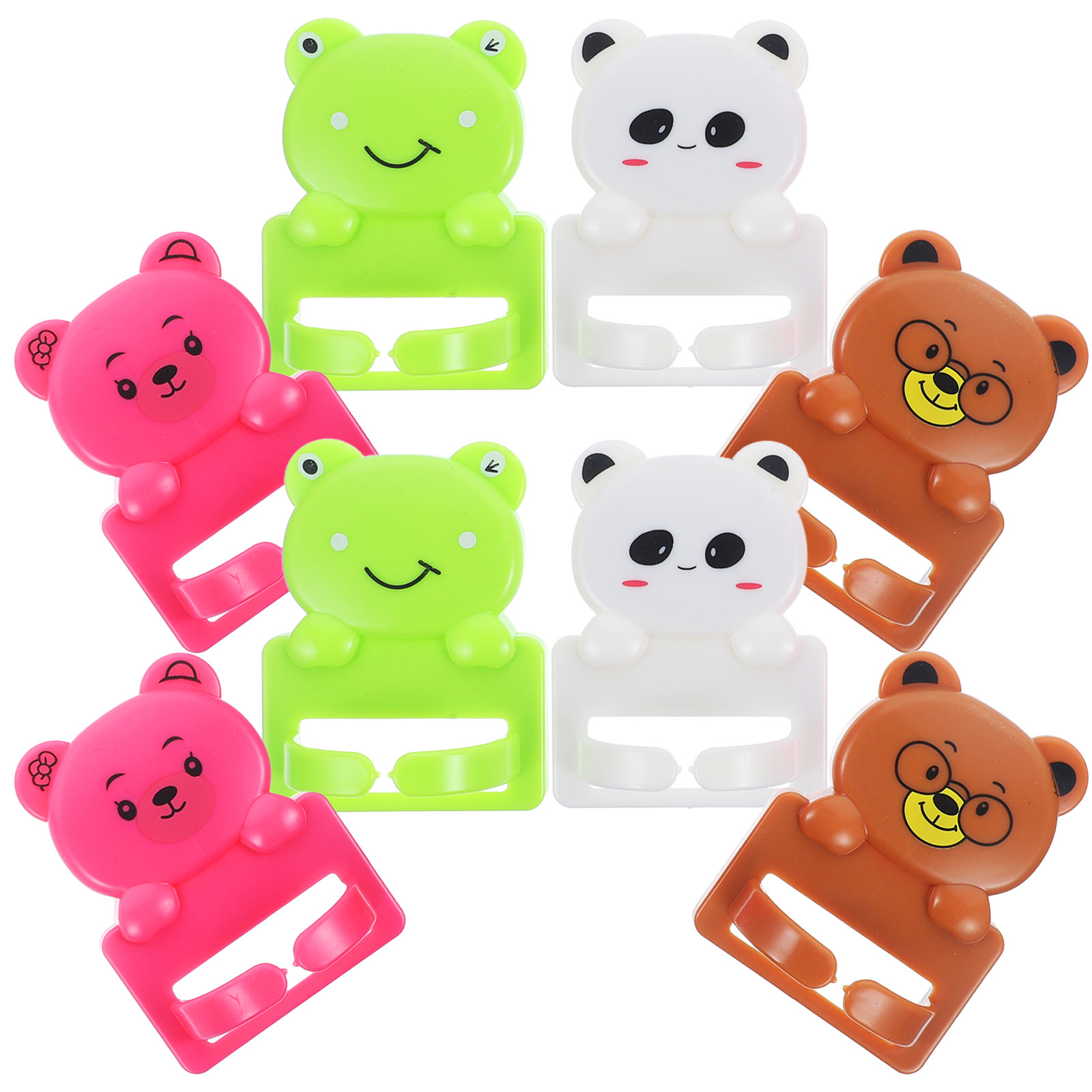 8 ชิ้น ตะขอแขวนแบบการ์ตูน ที่ย - Desk Cable Organizer บทวิจารณ์และราคา