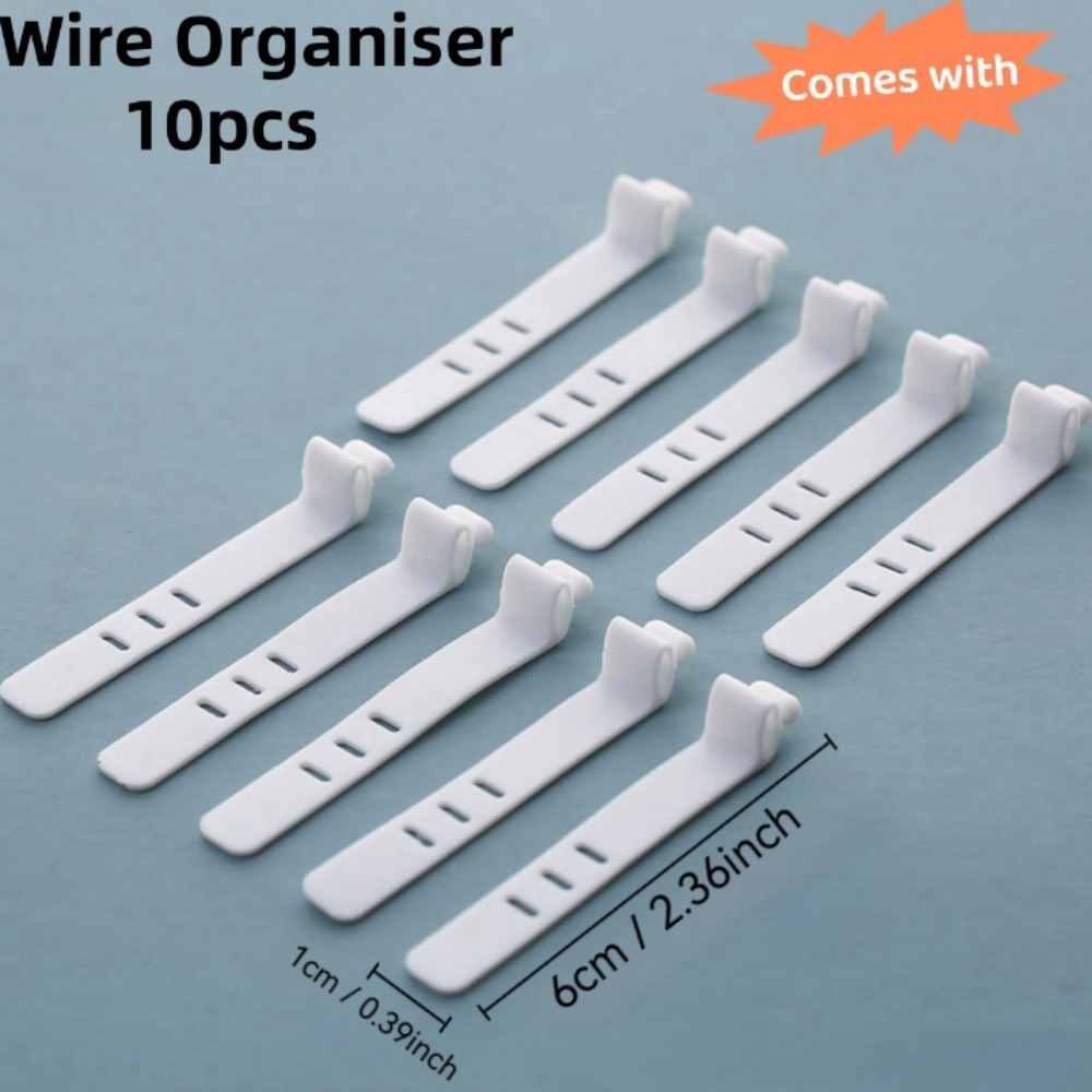 กล่องเก็บสายเคเบิลอเนกประสงค์, - Desk Cable Organizer บทวิจารณ์และราคา