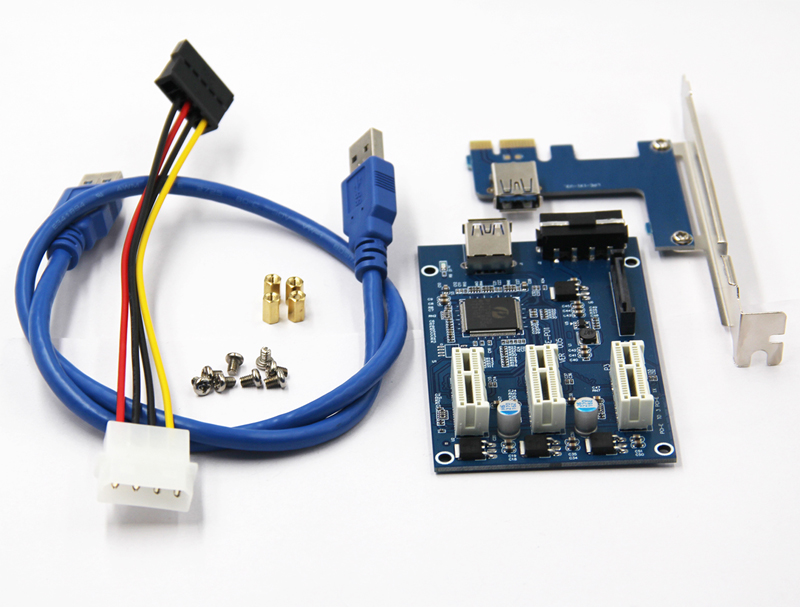 Riser การ์ด PCI Express PCI E  - Pcie Riser Cable บทวิจารณ์และราคา