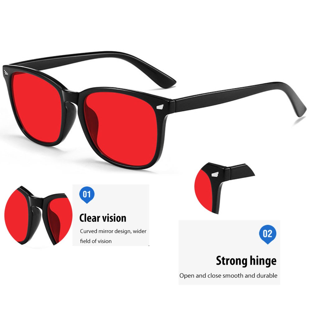 แว่นตาป้องกันแสงสีฟ้า เลนส์สีแ - Gaming Glasses Blue Light บทวิจารณ์และราคา