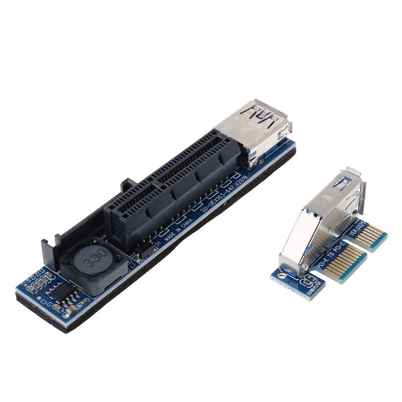 สายเคเบิลริเซอร์ PCIe 3.0 X1 ถ - Pcie Riser Cable บทวิจารณ์และราคา