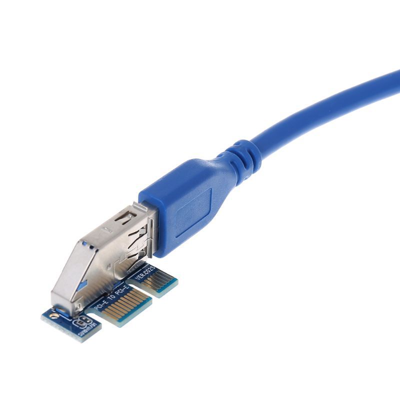 สายเคเบิลริเซอร์ PCIe 3.0 X1 ถ - Pcie Riser Cable บทวิจารณ์และราคา