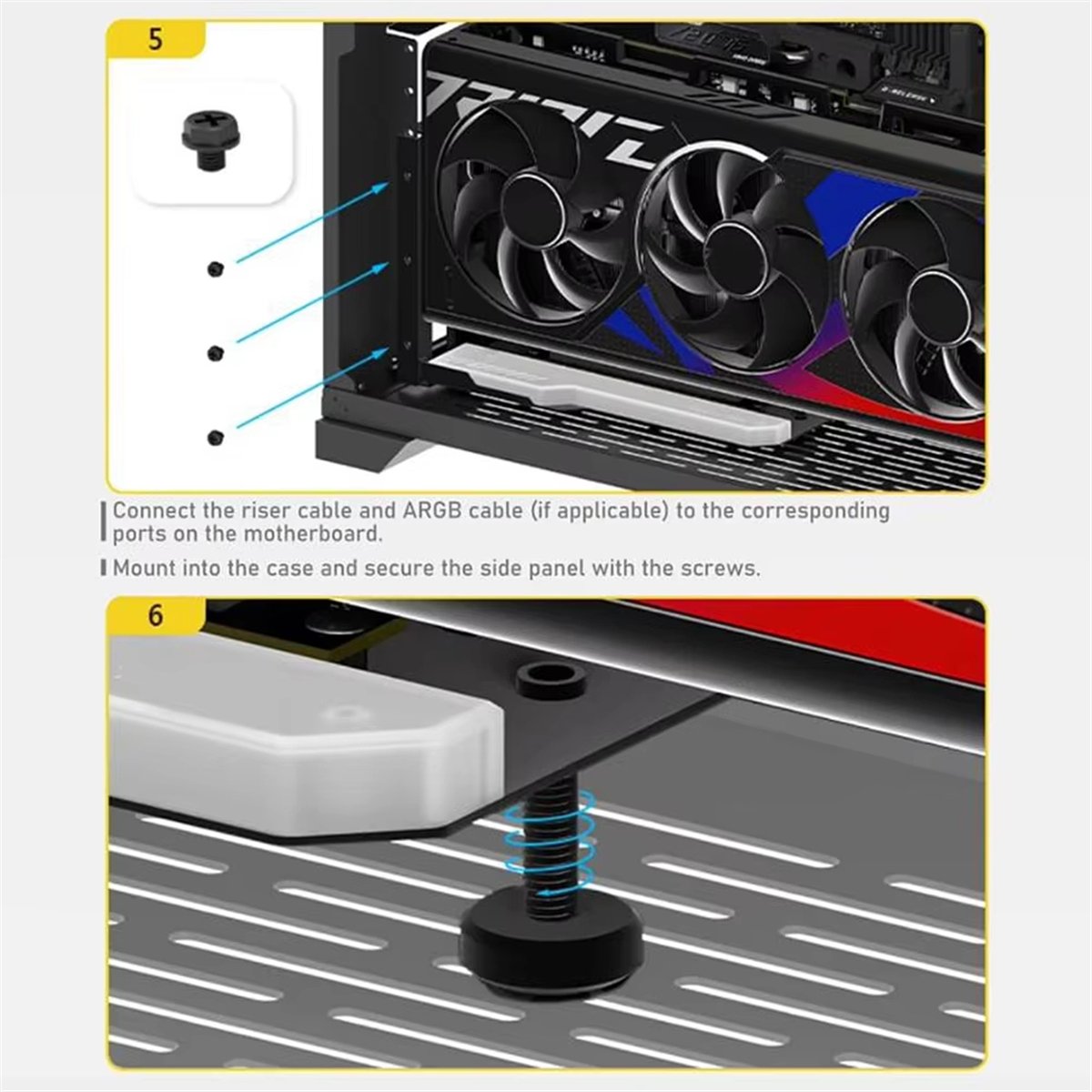 A14M ขายึด GPU แนวตั้งพร้อมสาย - Pcie Riser Cable บทวิจารณ์และราคา