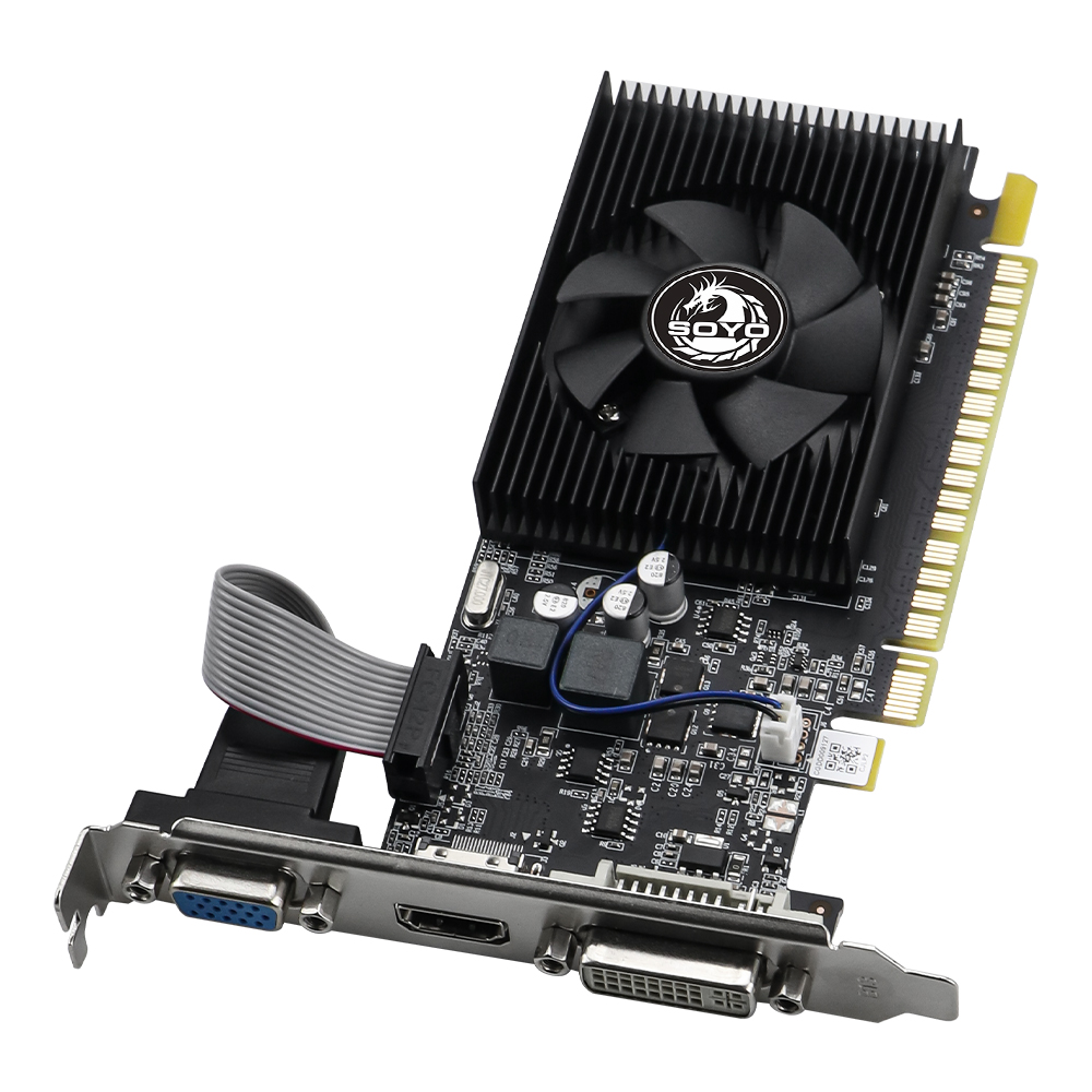 SOYO NVIDIA GPU GT610 2G การ์ด - Pc Gaming Nvidia บทวิจารณ์และราคา