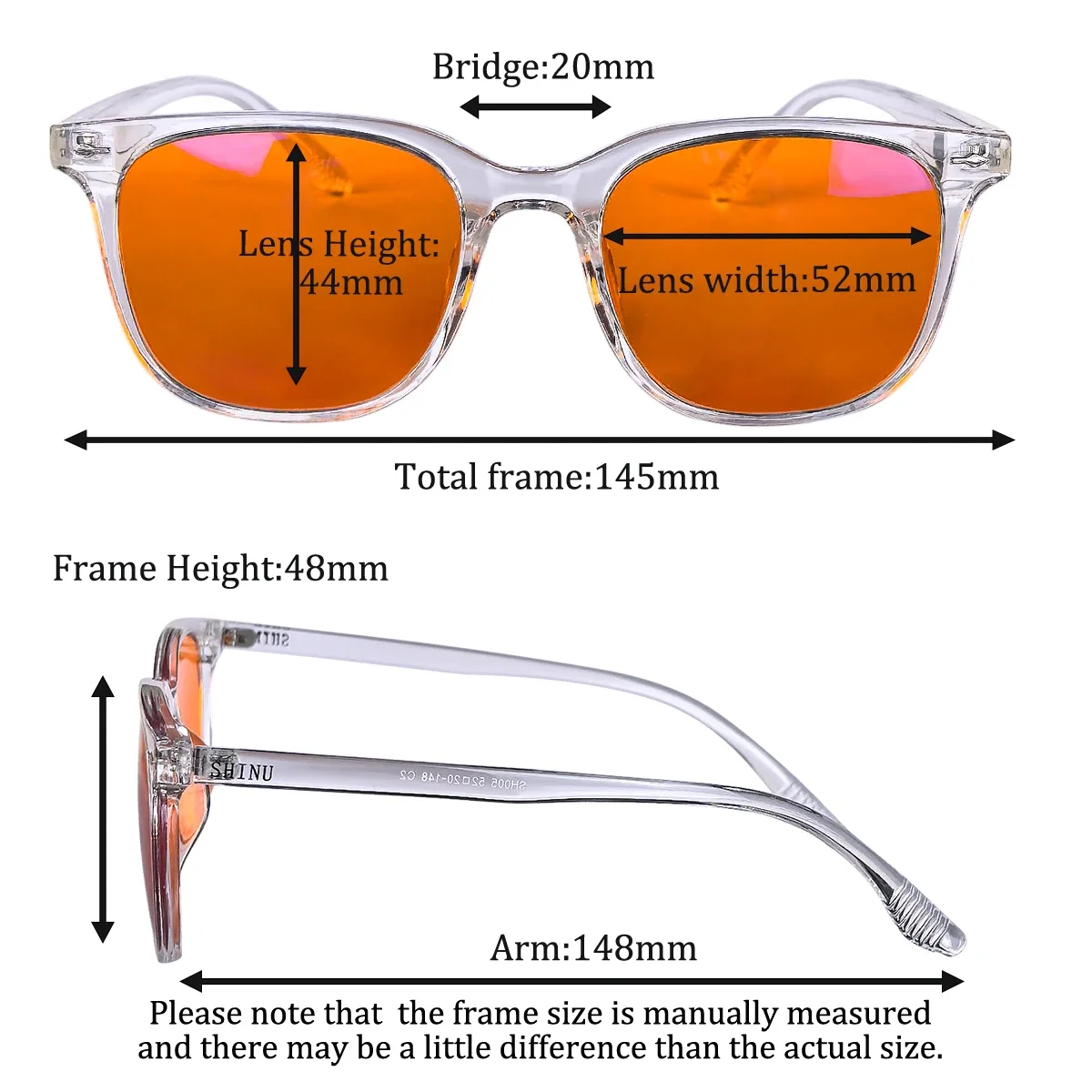 SHINU Blue Light Blockingแว่นต - Gaming Glasses Blue Light บทวิจารณ์และราคา