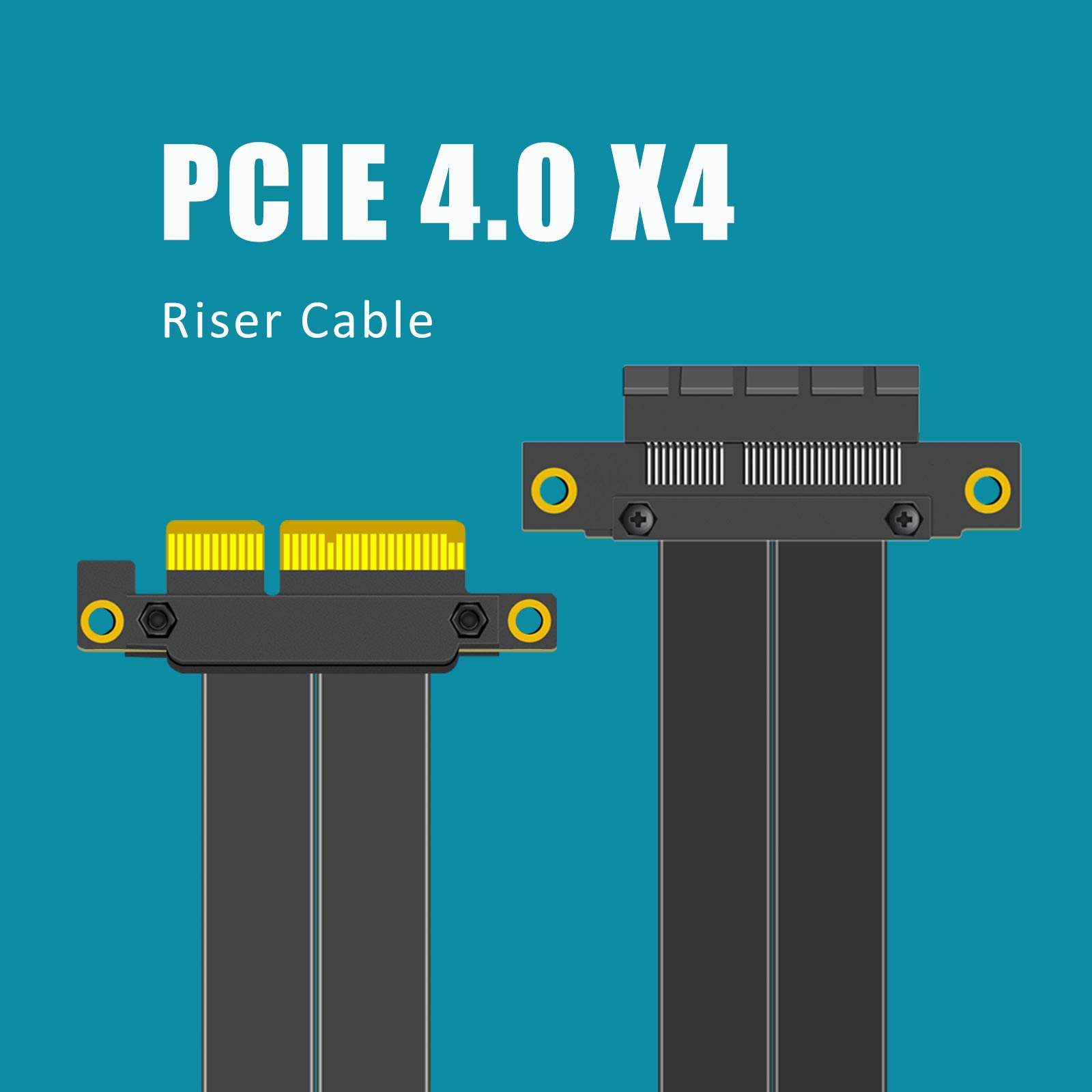 สายเคเบิล PCIe 4.0 X4 Riser, ม - Pcie Riser Cable บทวิจารณ์และราคา