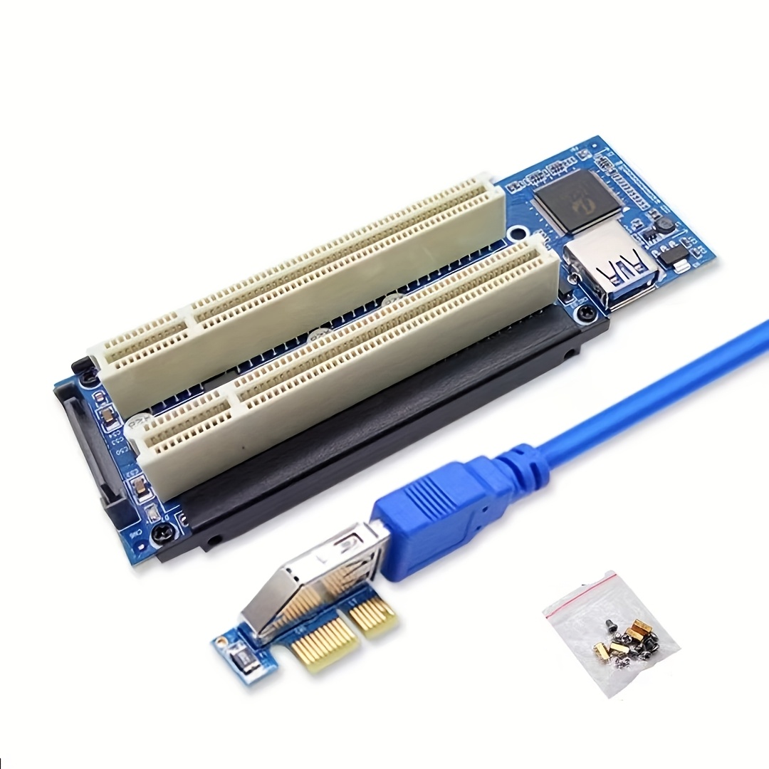 การ์ดแปลง PCIE PCI-E PCI Expre - Pcie Riser Cable บทวิจารณ์และราคา